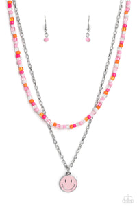 Paparazzi ~ High School Reunion ~ Pink Necklace Set