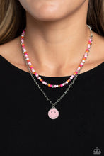 Load image into Gallery viewer, Paparazzi ~ High School Reunion ~ Pink Necklace Set