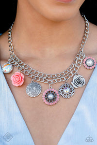 Paparazzi ~ Glimpses of Malibu ~ Complete Trend Blend ~ Orange Necklace Set