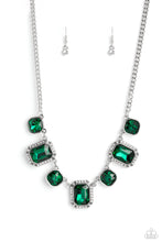 Load image into Gallery viewer, Paparazzi ~ Royal Rumble ~ Green Necklace Set