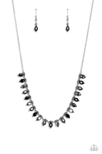 Paparazzi ~ Fairy Light Fashion ~ Black Necklace Set