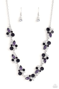 Paparazzi ~ Swimming in Sparkles ~ Purple Necklace and Bracelet Set