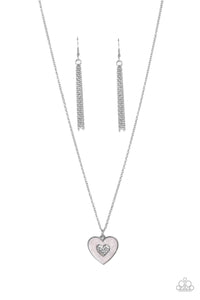 Paparazzi ~ So This Is Love ~ Pink Necklace Set