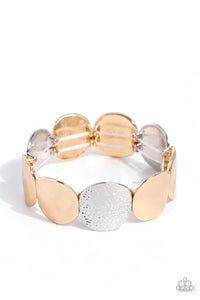 Paparazzi ~ Rippling Record ~ Multi-Colored Bracelet