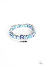 Load image into Gallery viewer, Paparazzi ~ EYE Have A Dream ~ Blue Bracelet