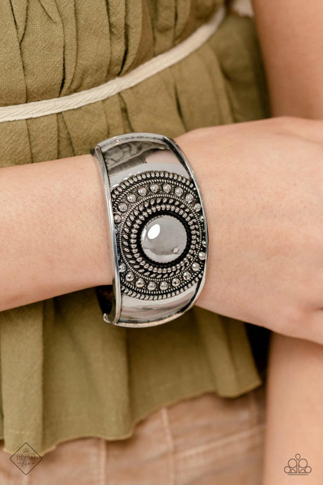 Paparazzi ~ Gorgeous Gypsy ~ Silver Bracelet (Fashion Fix Exclusive)