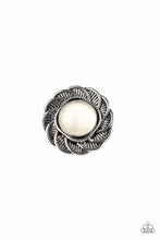 Load image into Gallery viewer, Paparazzi - Gardenia Glow - White Ring - Klassy Jewelz Boutique