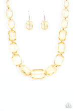 Load image into Gallery viewer, Paparazzi - ICE Versa - Yellow Necklace - Klassy Jewelz Boutique