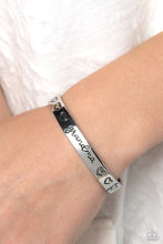 Load image into Gallery viewer, Paparazzi ~ A Grandmothers Love ~ Silver Inspirational Cuff Bracelet