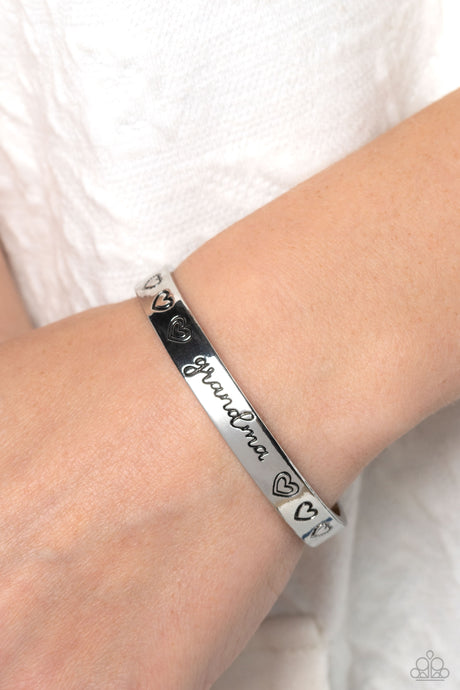 Paparazzi ~ A Grandmothers Love ~ Silver Inspirational Cuff Bracelet