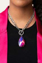 Load image into Gallery viewer, Paparazzi ~ Edgy Exaggeration ~ Pink Necklace Set