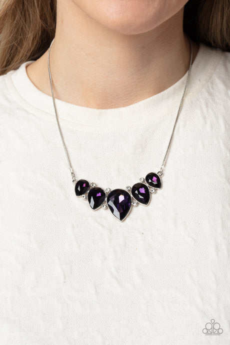 Paparazzi ~ Regally Refined ~ Purple Necklace Set