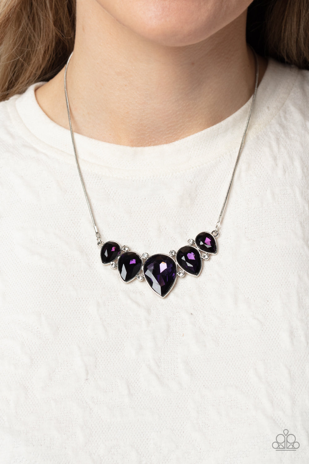 Paparazzi ~ Regally Refined ~ Purple Necklace Set