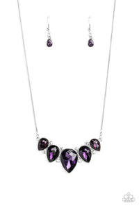 Paparazzi ~ Regally Refined ~ Purple Necklace Set