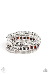 Paparazzi ~ Caviar Catwalk ~ Multi-colored Bracelets (Fashion Fix Exclusive)