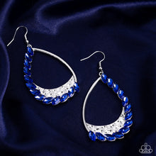 Load image into Gallery viewer, Paparazzi ~ Looking Sharp ~ Blue Earrings