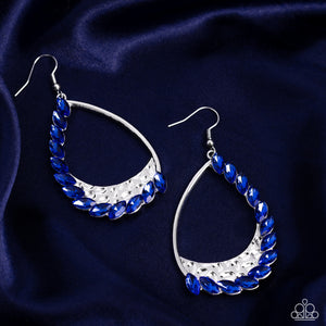 Paparazzi ~ Looking Sharp ~ Blue Earrings