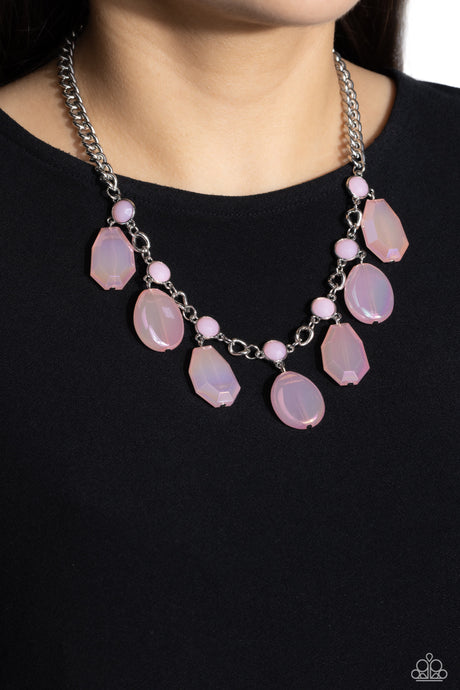 Paparazzi ~ Maldives Mural ~ Pink Necklace Set