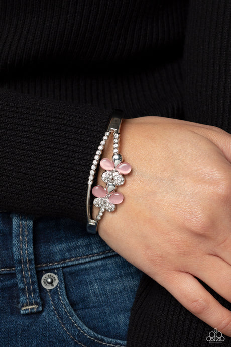 Paparazzi ~ Broadway Stage ~ Pink Cuff Bracelet