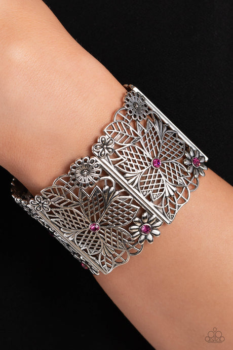 Paparazzi ~ Garden City ~ Pink Bracelet