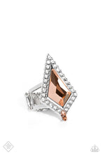 Load image into Gallery viewer, Paparazzi ~ Stylish Studio ~ Orange Ring with Stretchy Bands (Fashion Fix Exclusive)