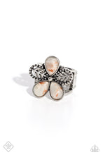 Load image into Gallery viewer, Paparazzi ~ Free-Spirited Formal ~ Blue Ring with Stretchy Band (Fashion Fix Exclusive)