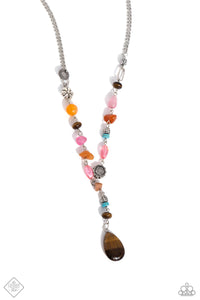 Paparazzi ~ Garden Party Prize ~ Brown Necklace Set (Fashion Fix Exclusive)
