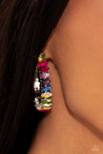 Load image into Gallery viewer, Paparazzi ~ Rainbow Range ~ Multi Hoop Earrings