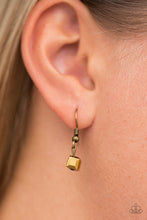 Load image into Gallery viewer, Paparazzi - GEO Down In History - Brass Necklace - Klassy Jewelz Boutique