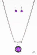 Load image into Gallery viewer, Paparazzi - Gypsy Gulf - Purple Necklace - Klassy Jewelz Boutique