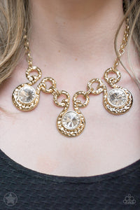 Paparazzi - Hypnotized - Gold Necklace - Klassy Jewelz Boutique