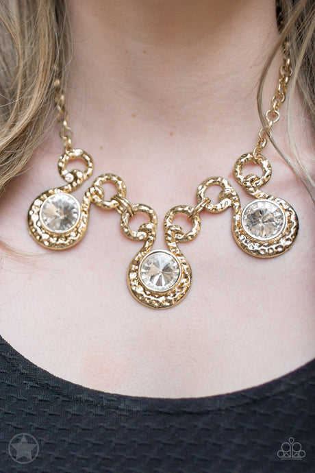 Paparazzi - Hypnotized - Gold Necklace - Klassy Jewelz Boutique