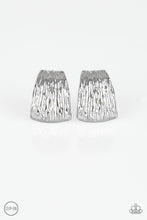 Load image into Gallery viewer, Paparazzi - Superstar Shimmer - Silver Clip-On Earrings - Klassy Jewelz Boutique
