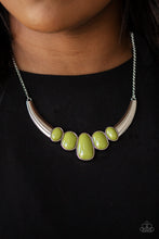 Load image into Gallery viewer, Paparazzi ~ A BULL House ~ Green Necklace Set