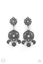 Load image into Gallery viewer, Paparazzi ~ A DREAMCATCHER Come True ~ Blue Clip-On Earrings - Klassy Jewelz Boutique