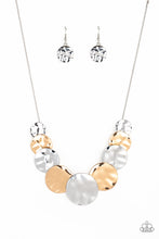 Load image into Gallery viewer, Paparazzi ~ A Daring DISCovery ~ Silver Necklace Set