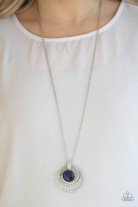 Paparazzi ~ A Diamond A Day ~ Blue Necklace Set