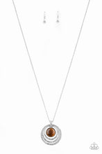 Load image into Gallery viewer, Paparazzi ~ A Diamond A Day ~ Brown Necklace Set