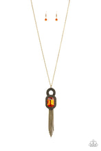 Load image into Gallery viewer, Paparazzi ~ A Good TALISMAN Is Hard To Find ~ Orange Necklace Set