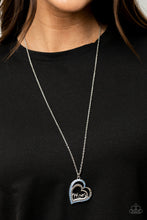 Load image into Gallery viewer, Paparazzi - A Mother&#39;s Heart - Blue Heart Necklace Set