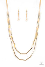 Load image into Gallery viewer, Paparazzi ~ A Pipe Dream ~ Gold Necklace Set