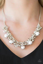 Load image into Gallery viewer, Paparazzi - A Pop Of Posh - White Necklace Set