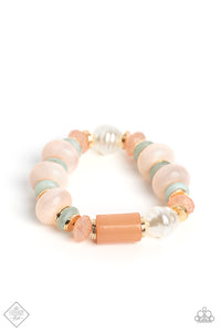 Paparazzi ~ A SHEEN Slate ~ Multi-colored Necklace & Bracelet Set (Fashion Fix Exclusive)