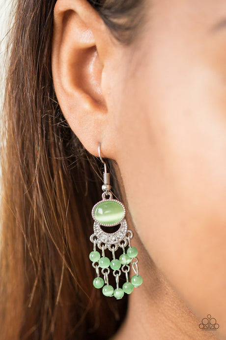Paparazzi ~ A Spring State Of Mind ~ Green Earrings