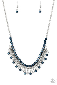 Paparazzi ~ A Touch of CLASSY ~ Blue Necklace Set