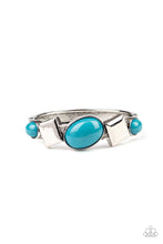 Load image into Gallery viewer, Paparazzi ~ Abstract Appeal ~ Blue Bracelet