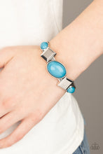 Load image into Gallery viewer, Paparazzi ~ Abstract Appeal ~ Blue Bracelet