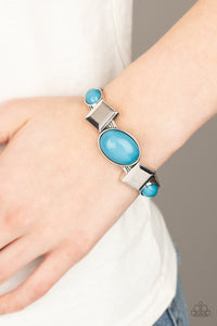Paparazzi ~ Abstract Appeal ~ Blue Bracelet