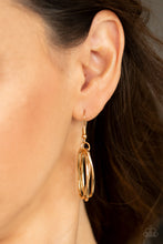 Load image into Gallery viewer, Paparazzi ~ Abstract Artifact ~ Gold Necklace Set
