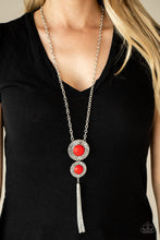 Load image into Gallery viewer, Paparazzi ~ Abstract Artistry ~ Red Necklace Set